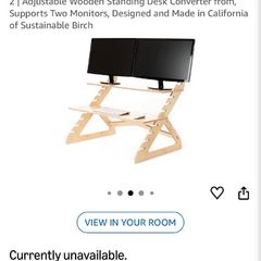 Converter for standing desk