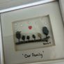 'Our Family' Framed Stone artwork Image 4