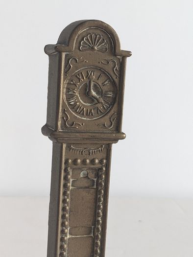 1930s Vintage Brass Grandfather Clock