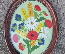 Old Handmade Flower picture