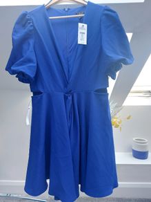 Lipsy cobalt blue dress, size 14, brand new
