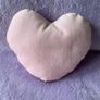 Cute Pink Heart Small Cushion Image 2