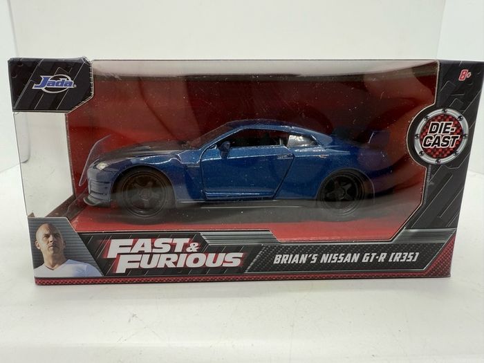 Jada Fast & Furious 1:32 Brians Nissan GT-R (R35) Die cast diecast car model