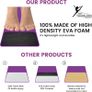 Gymnastics Beam For Kids - Amazing Balance Equipment For Children at Home -210/240/270cm - Faux Suede, High Density EVA Foam - Flash Cards, Carry Straps, Carry Case and Multiple Colours! Image 4