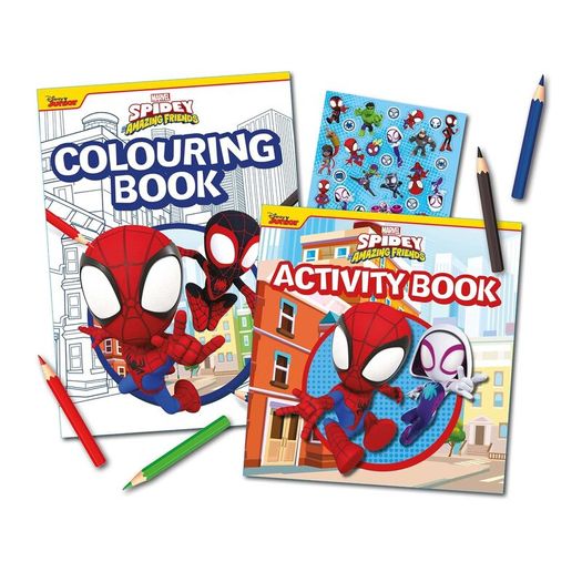 Children book Spiderman set NEW ( activity a book)