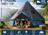 main image for ad Family Tent Waterproof 4 to 6 person
