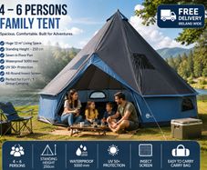 Family Tent Waterproof 4 to 6 person