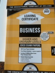 Business Studies exam papers leaving cert