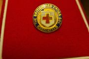 WW2 British Home Front Red Cross Society Associate Badge by J R Gaunt