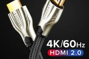 Ugreen 1.5M HDMI 2.0 3D/UHD 4K (2160P@60hz) Zinc Alloy Luxury Model Nylon Braided/Gold-Plated (Brand New/Warranty)