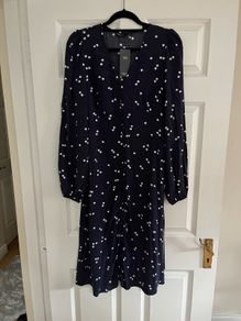 Brand new M&S v-neck dress