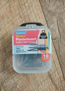 Plasplugs - Plasterboard Hollow Wall Plug Fixings