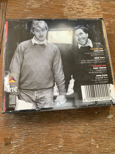 Scrap Saturday- Scrap the Collection (4xCD Dermot Morgan)