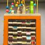 B. toys Zany Zoo Wooden Activity Cube Assortment Image 6