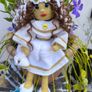 Beautiful Handmade Communion Doll  Crochet, Unique Keepsake Gift Image 9