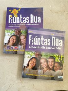 New Leaving Cert Irish Higher Level Fiuntas Nua Textbook and Workbook Activity Set 2025 edition