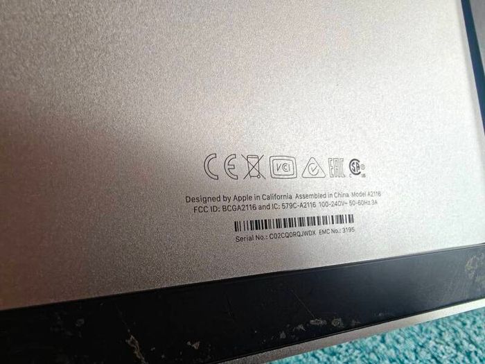 Faulty iMac a2116