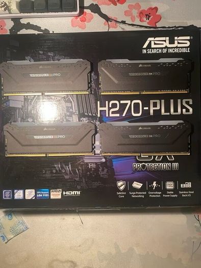 Corsair Vengeance RGB Pro DDR4 3600MHz RAM 64GB (4x16GB)