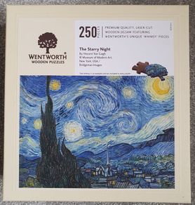Wentworth Wooden Puzzle - The Starry Night - 250 Pieces