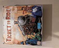 Ticket to ride board game US map