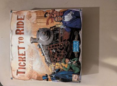 Ticket to ride board game US map