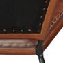 Chair Brown Real Leather Image 4