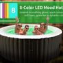 New 4-5 Person Hot Tub with LED lights Image 5