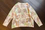 Designer lightweight knit sweater