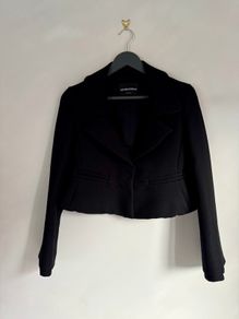 Emporio Armani Short Black Jacket