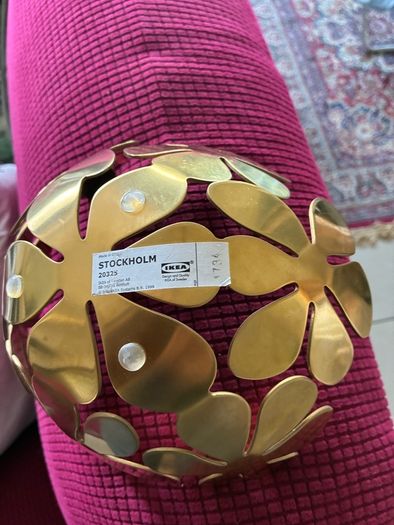 Vintage Brass Fruit Bowl
