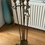 Vintage Brass Companion Set Image 8