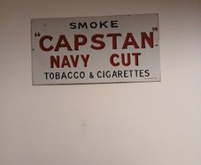 Capstan Genuine Enamel Sign