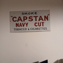 Capstan Genuine Enamel Sign