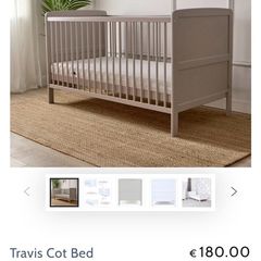 Baby Elegance Travis Cot / Toddler Bed