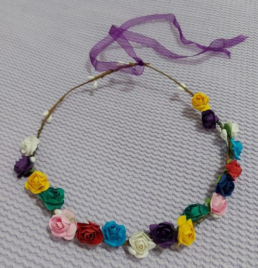 Vintage Style Flower Headband Tiaras good for Easter Time