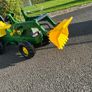 John Deere Tractor with Loader and Trailor Image 6