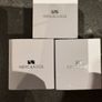 2 pairs of Newgrange silverware drop stud earrings with clear stones Image 6
