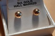 ladies 9ct gold earrings