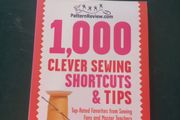 1000 clever sewing shortcuts and tips book