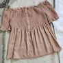 Top blouse -shoulder off Image 5