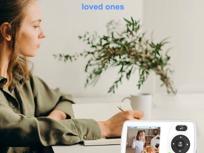 Baby Monitor, Monitor with Camera and Audio, , Infrared Night Vision Camera,VOX Mode, Lullaby, Two Way Audio (FREE POSTAGE)