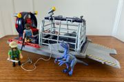 Playmobil Hovercraft and Dinosaurs