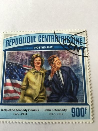 Rare postage stamp - John Fitzgerald Kennedy