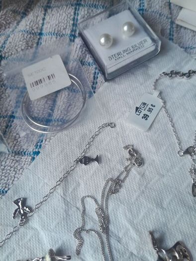 ladies silver jewellery