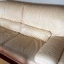 3x Piece Italian Leather Sofa Image 2
