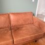 WOOOD Rodeo 3 Seater Sofa + Matching Pouf, Cognac Image 3