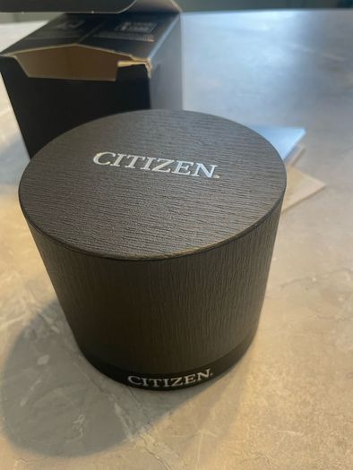 Citizen Men Chronograph Watch Stainless Steel Boxed Excellent Condition