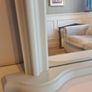 Overmantle Mirror Cream/Light Beige Image 3