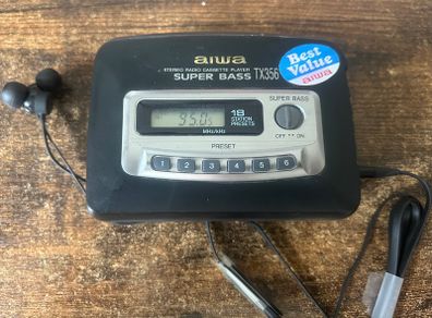 Aiwa cassette player TX356