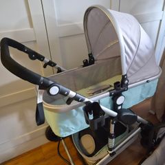 Pram - brand new and car seat 100